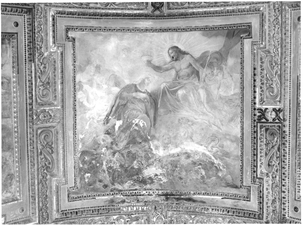 Incoronazione di Maria (dipinto) di Baglione Giovanni, Manno Giuseppe, Mellin Charles (prima metà sec. XVII)