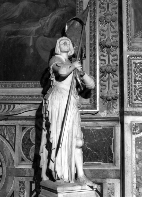 S. Giovanna d'Arco (statua) di Vermore Andrè Cesar (sec. XX)