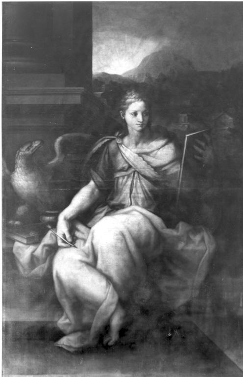 S. Giovanni Evangelista (dipinto) di Naldini Giovambattista (metà sec. XVI)