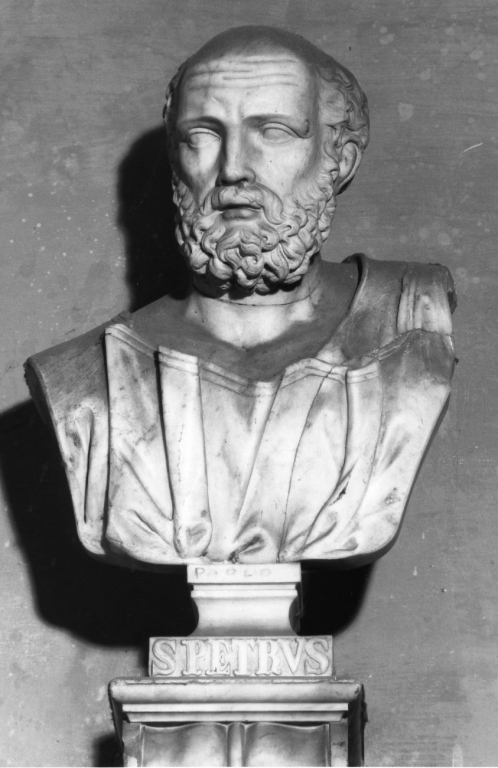 Ritratto di S. Pietro (busto) - ambito romano (sec. XIX)