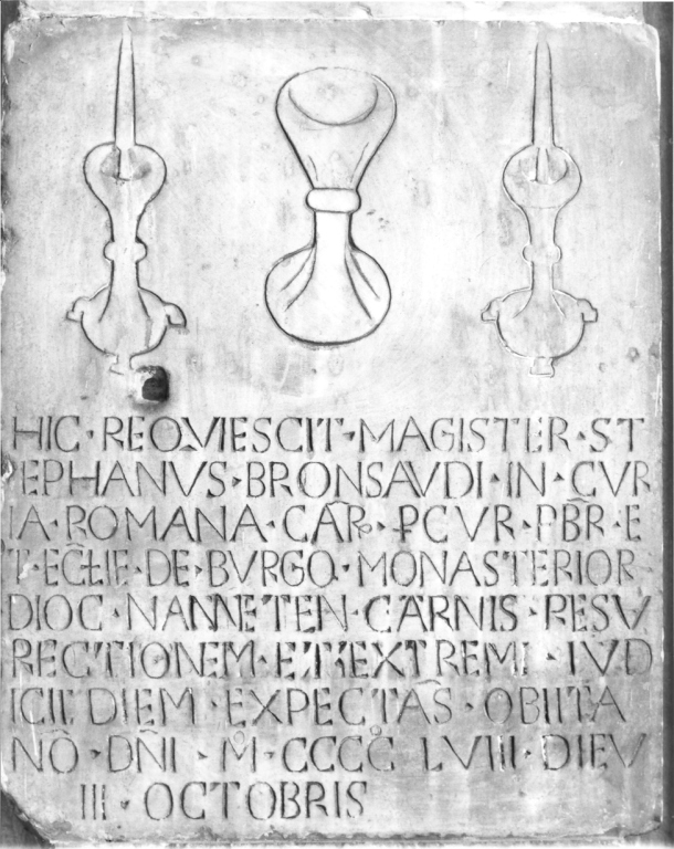 lapide - ambito romano (sec. XV)