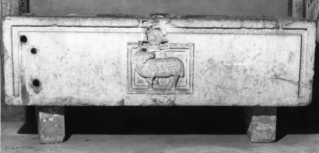 sarcofago - ambito romano (fine/inizio secc. III/ IV)