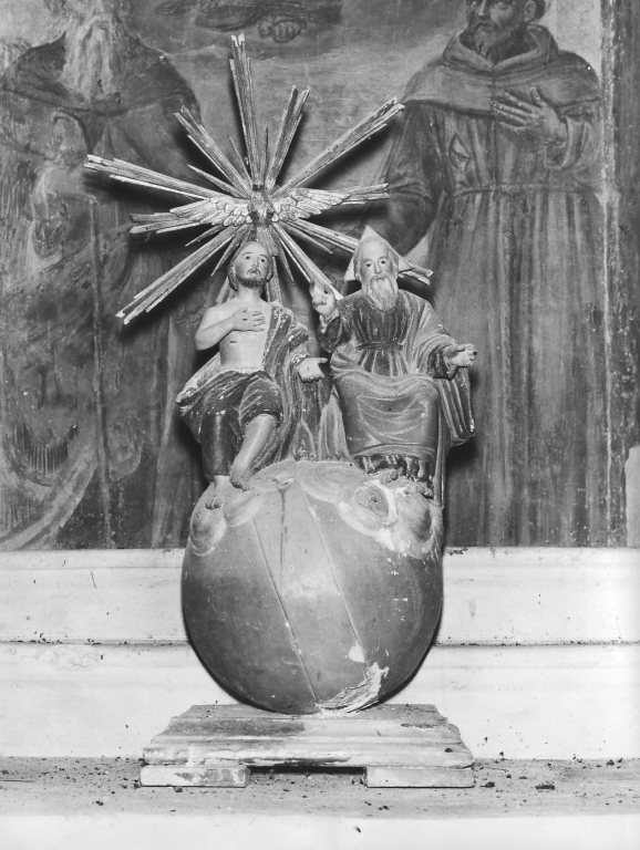 Trinità (scultura) - ambito laziale (secc. XVIII/ XIX)