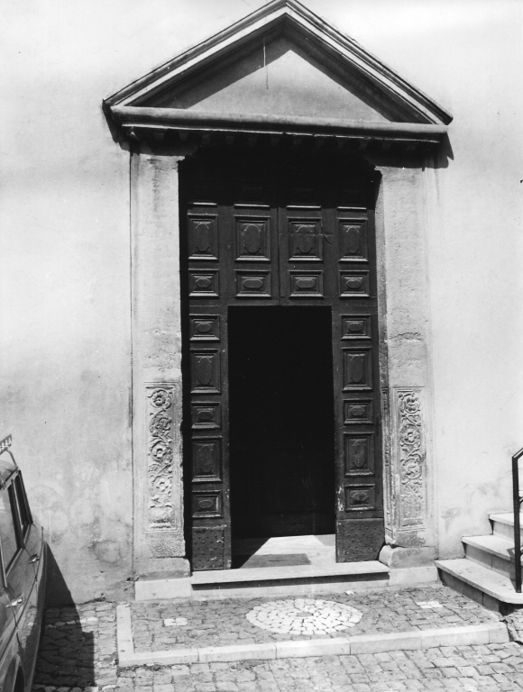 mostra di portale - ambito laziale (sec. XV)