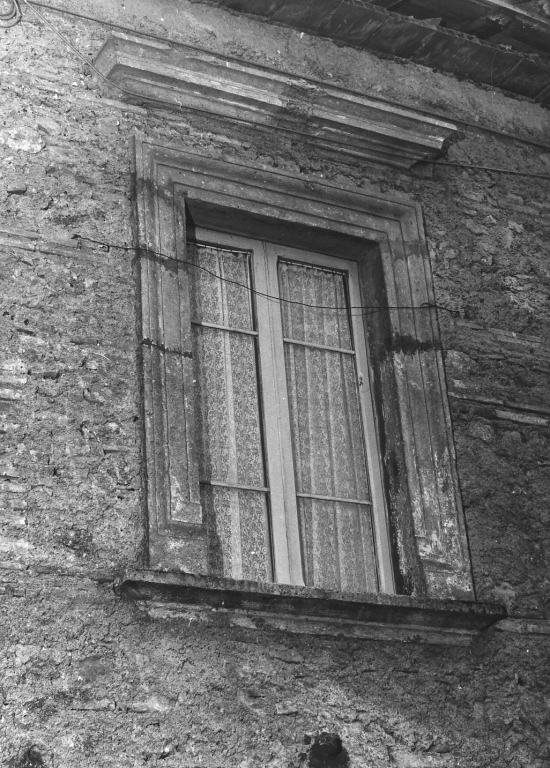 mostra di finestra - ambito laziale (sec. XVI)