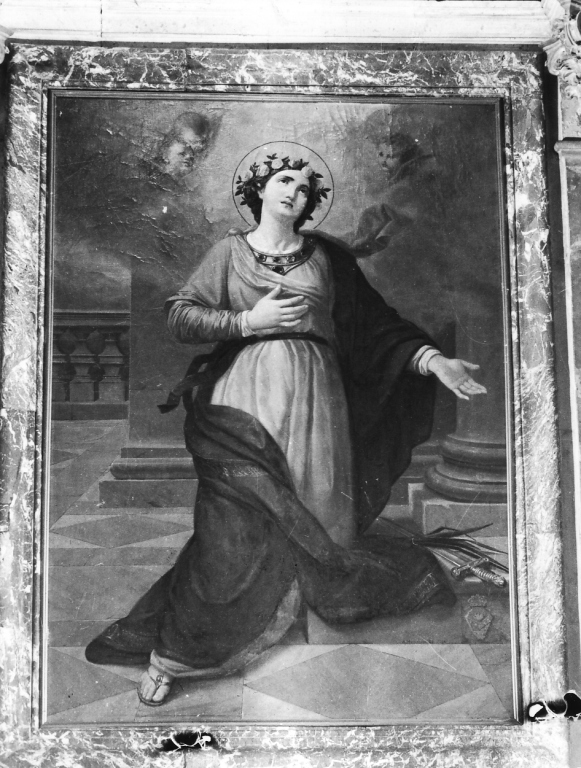 Santa Perpetua (dipinto) - ambito laziale (sec. XIX)