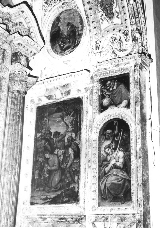 decapitazione di San Pancrazio (dipinto) - ambito laziale (secc. XVI/ XVII)