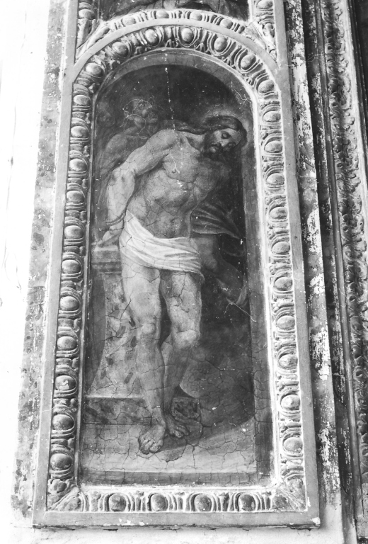 Cristo alla colonna (dipinto) di Pandolfi Gian Giacomo (secc. XVI/ XVII)