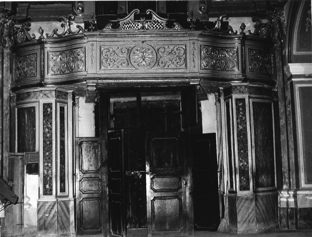 parapetto di cantoria - ambito laziale (sec. XIX)