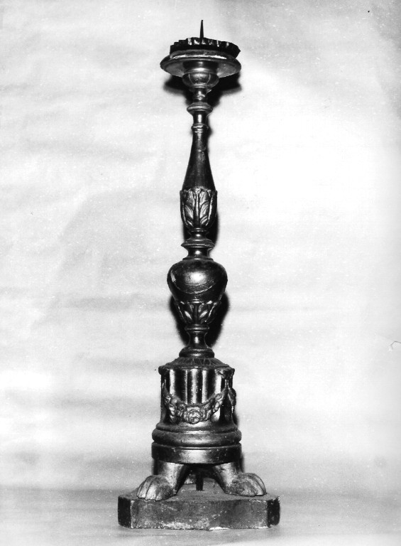 candeliere, coppia - ambito laziale (sec. XIX)