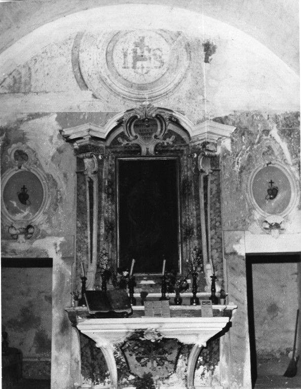 altare maggiore - ambito laziale (sec. XIX)