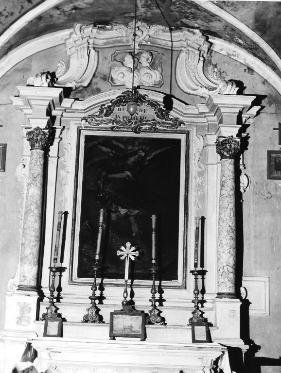 altare - ambito laziale (sec. XVIII)