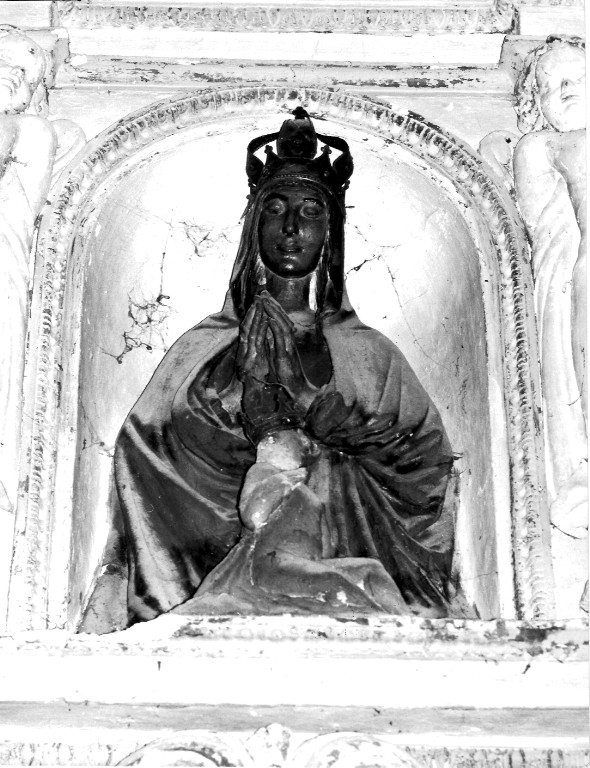 Madonna con Bambino (scultura) - ambito laziale (sec. XVIII)