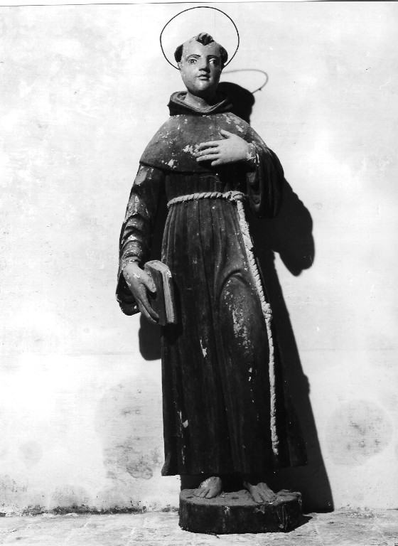 Santo (statua) - ambito laziale (sec. XIX)