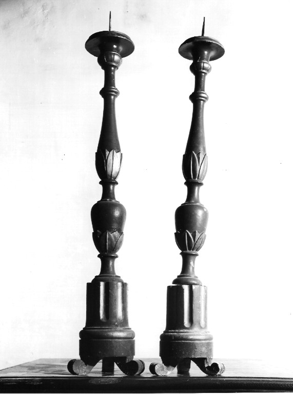 candeliere, serie - ambito laziale (sec. XIX)