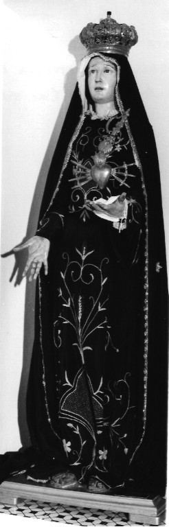 Madonna Addolorata (statua processionale) - ambito laziale (prima metà sec. XIX)