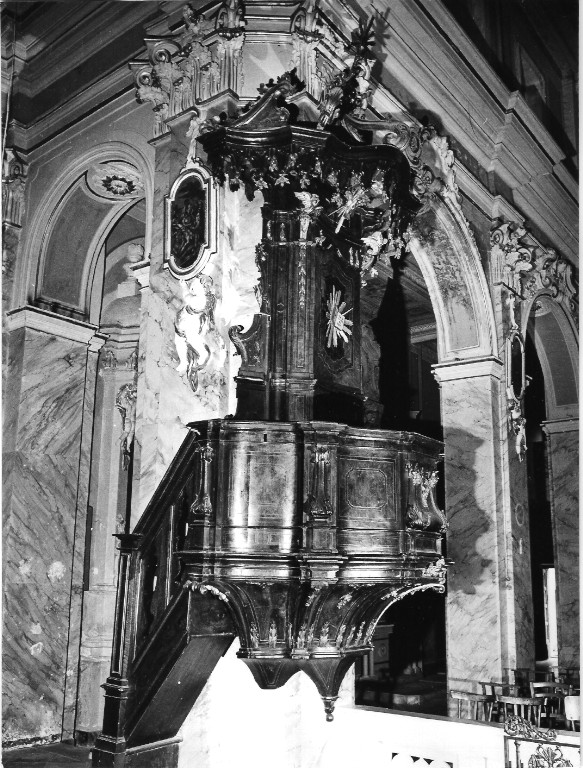 pulpito - ambito laziale (seconda metà sec. XVIII)