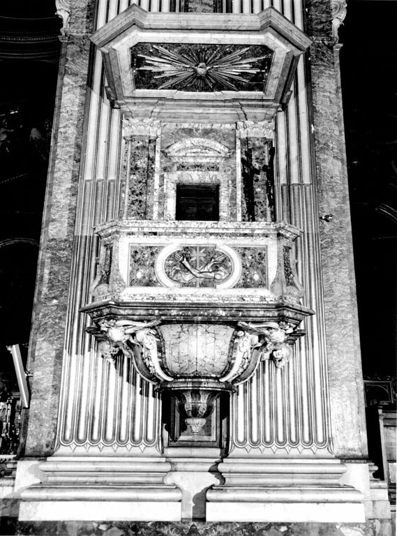 pulpito di Cipriani Sebastiano (sec. XVIII)