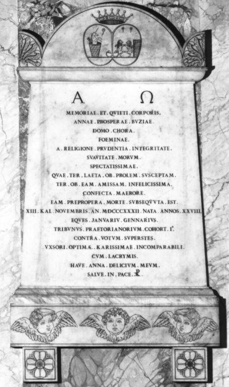 monumento funebre - ambito romano (sec. XIX)