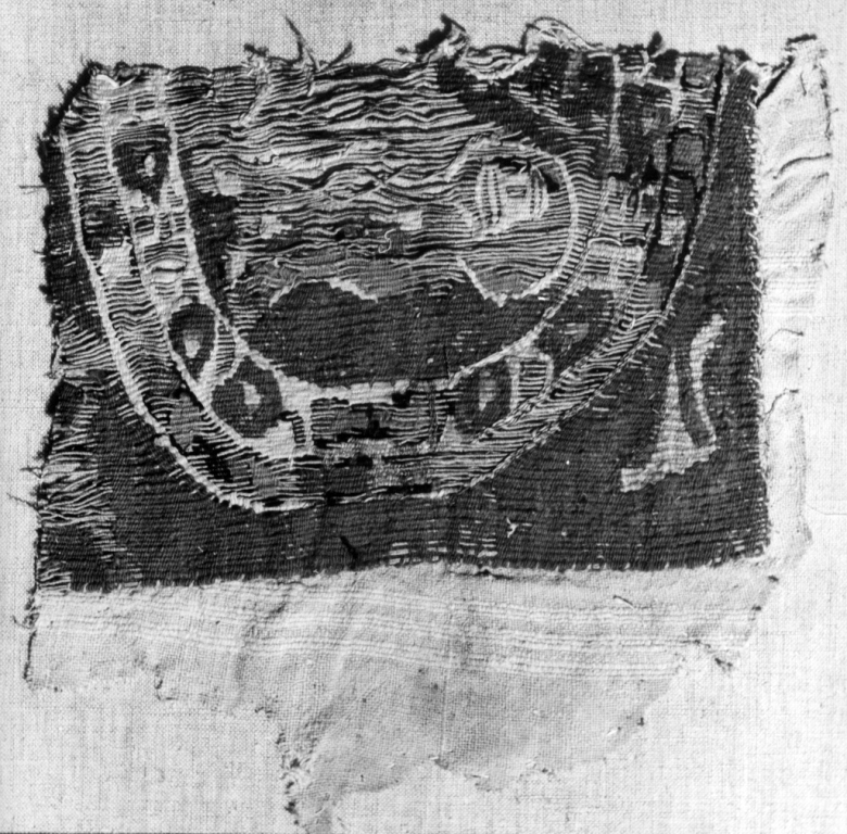 tessuto, frammento - ambito copto (secc. V/ VI)