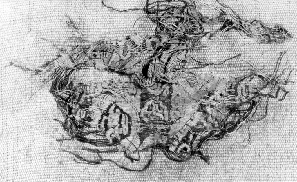 tessuto, frammento - ambito copto (secc. V/ VII)