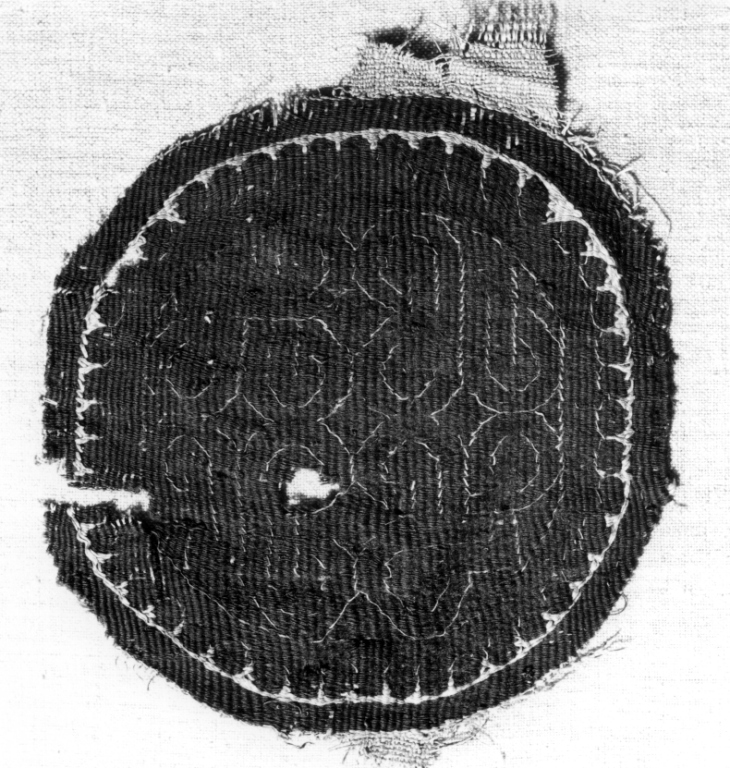 orbicolo - ambito copto (sec. V)