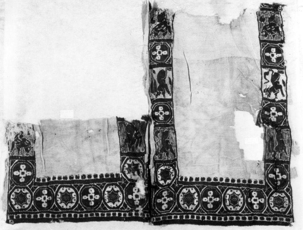 tessuto, frammento - ambito copto (sec. IV)