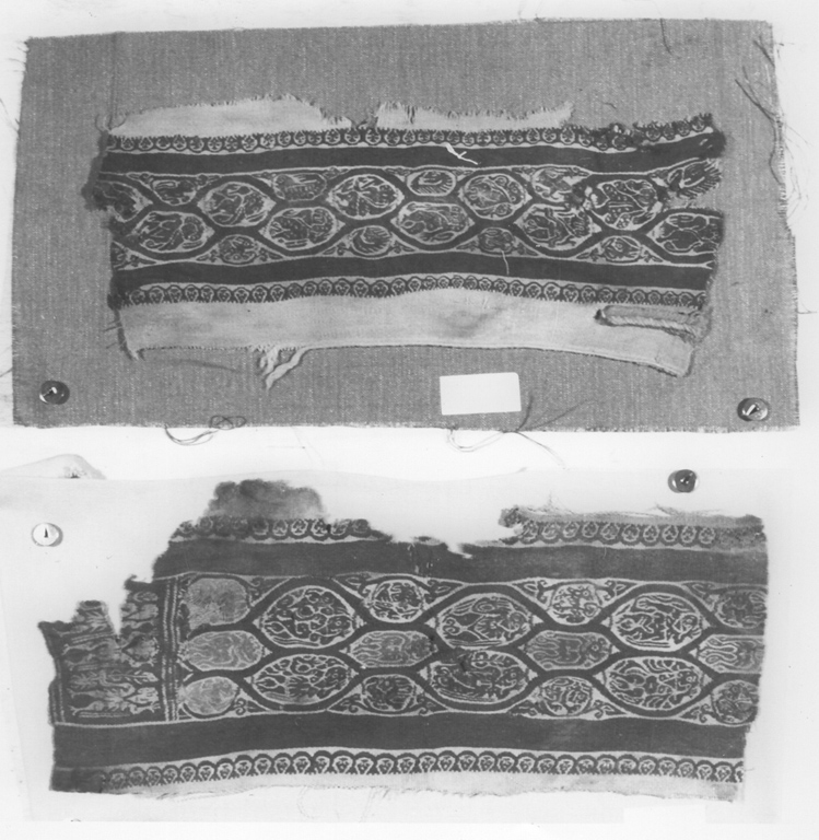 tessuto, frammento - ambito copto (secc. VI/ VII)