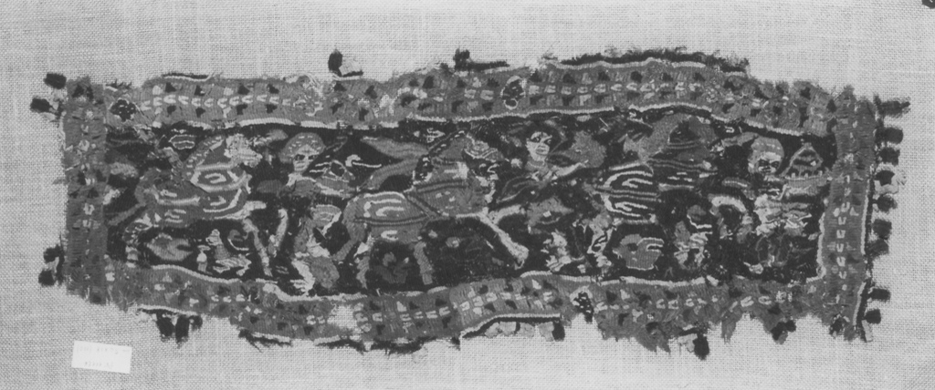 tessuto, frammento - ambito copto (sec. VII)