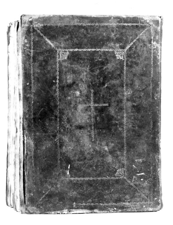 coperta di libro liturgico - ambito emiliano (sec. XIX)