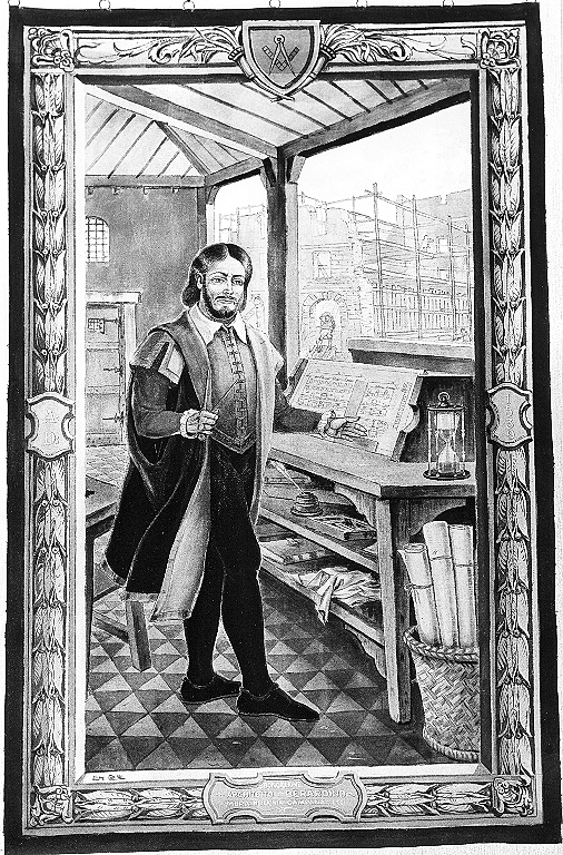 ritratto dell'architetto Berardino (arazzo) di Corsi Ettore (sec. XX)