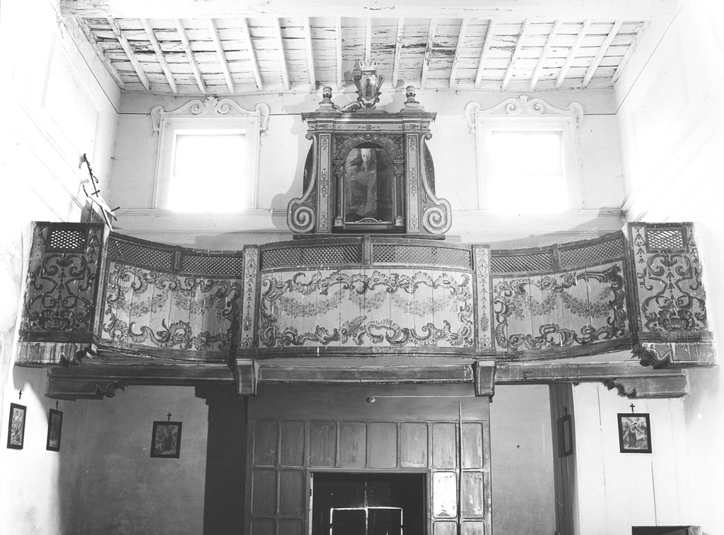 parapetto di cantoria - ambito laziale (sec. XVIII)