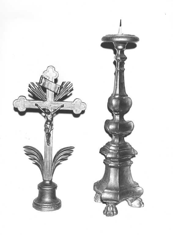 croce d'altare - ambito laziale (sec. XIX)