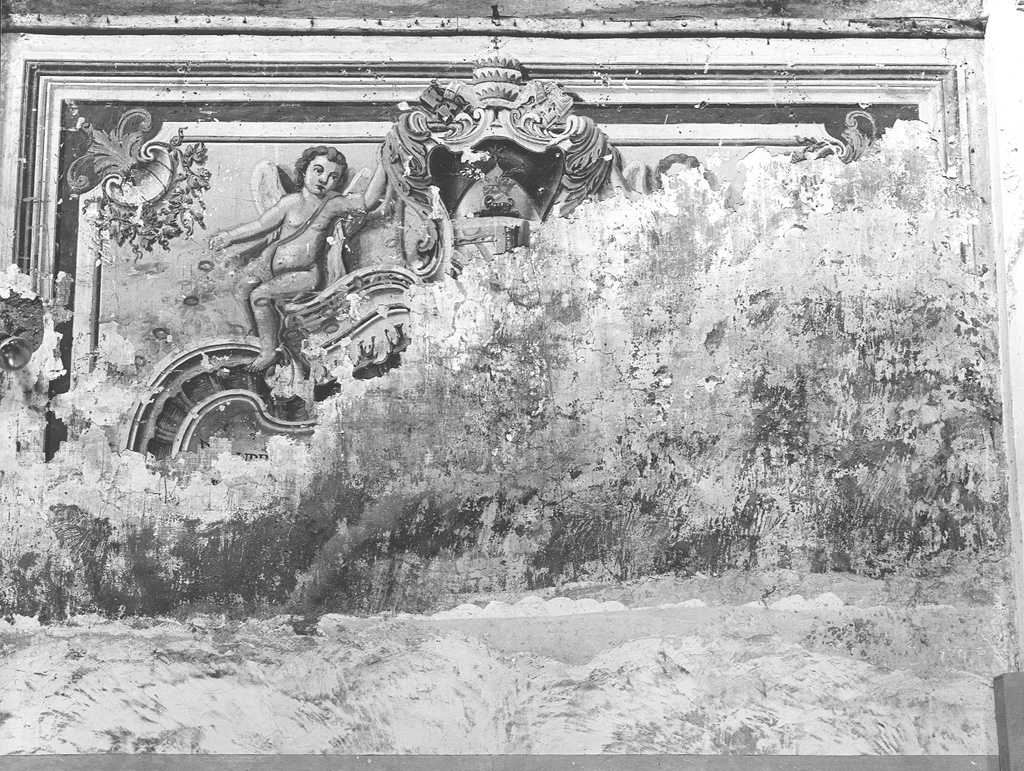 stemma papale (dipinto) - ambito Italia centrale (sec. XVIII)