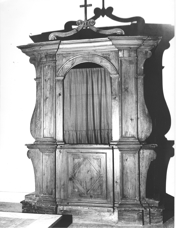 confessionale, coppia - ambito Italia centrale (secc. XVIII/ XIX)