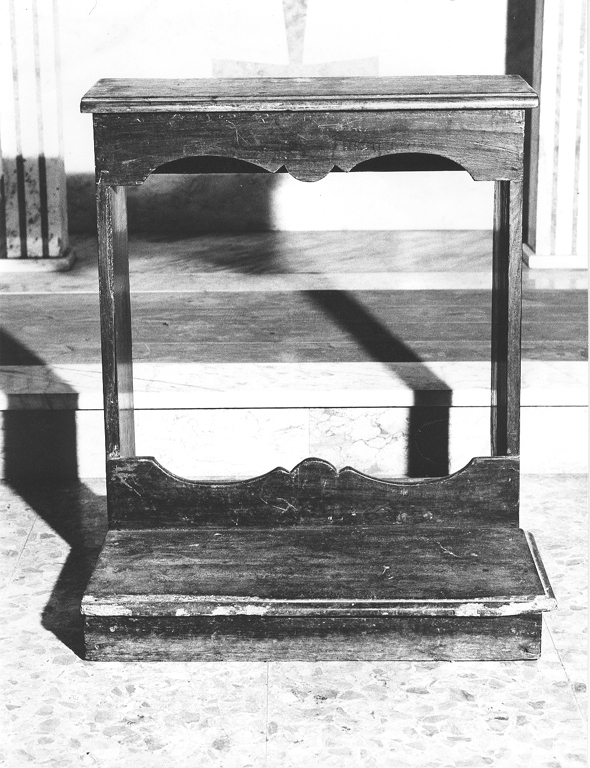 inginocchiatoio - ambito Italia centrale (sec. XIX)