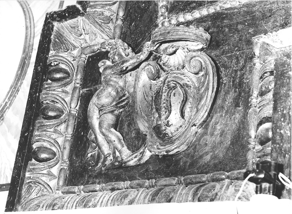 cornice di pala d'altare - ambito Italia centrale (sec. XVI)