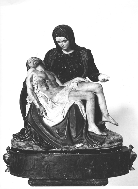 Pietà (scultura) - ambito Italia centrale (sec. XIX)