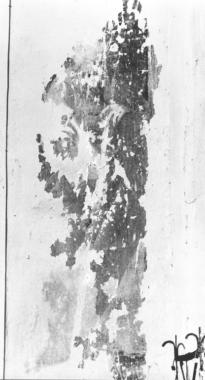 figura antropomorfa (dipinto) - ambito laziale (sec. XVI)