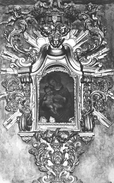 cornice di pala d'altare - manifattura laziale (sec. XVIII)