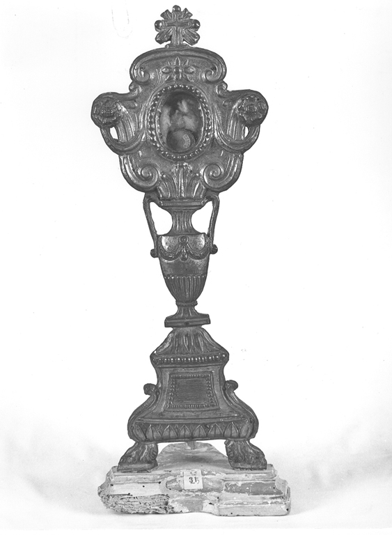 reliquiario, serie - ambito Italia centrale (sec. XIX)