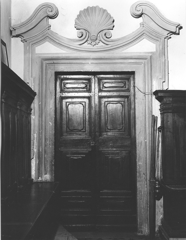 mostra di porta di Cipriani Sebastiano (sec. XVIII)