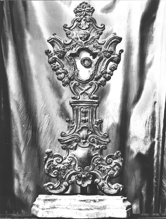 reliquiario, coppia - manifattura laziale (prima metà sec. XVIII)