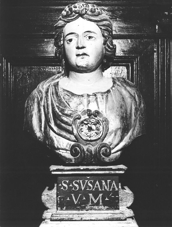 Santa (reliquiario - a busto) - ambito Italia centrale (sec. XVII)