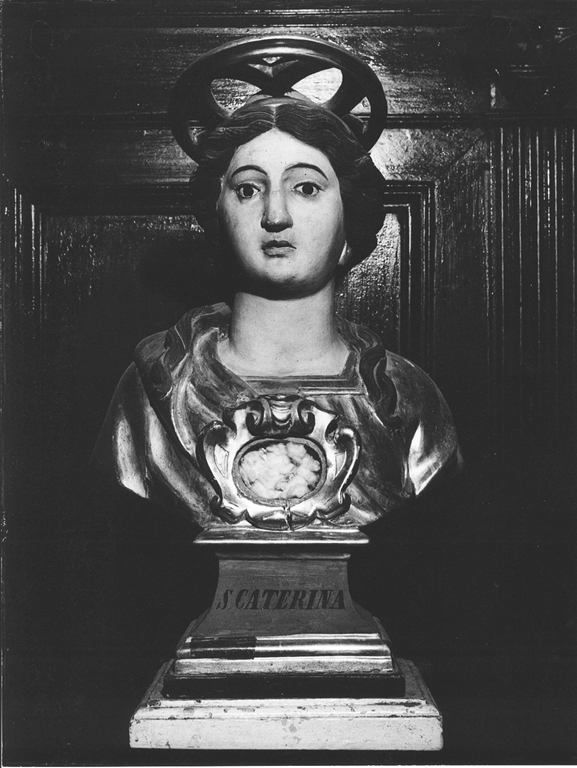 Santa (reliquiario - a busto) - ambito Italia centrale (sec. XVIII)