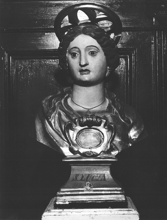 Santa (reliquiario - a busto) - ambito Italia centrale (sec. XVIII)