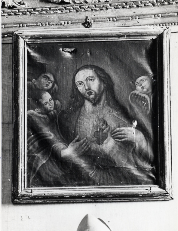 Sacro Cuore di Gesù (dipinto) - ambito Italia centrale (sec. XVIII)