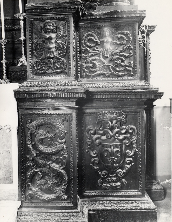 cherubini (mostra d'altare) - bottega Italia centrale (inizio sec. XVII)