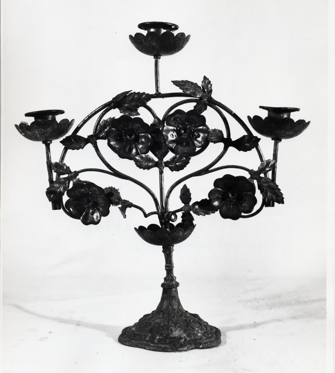 candeliere, coppia - bottega Italia centrale (sec. XIX)