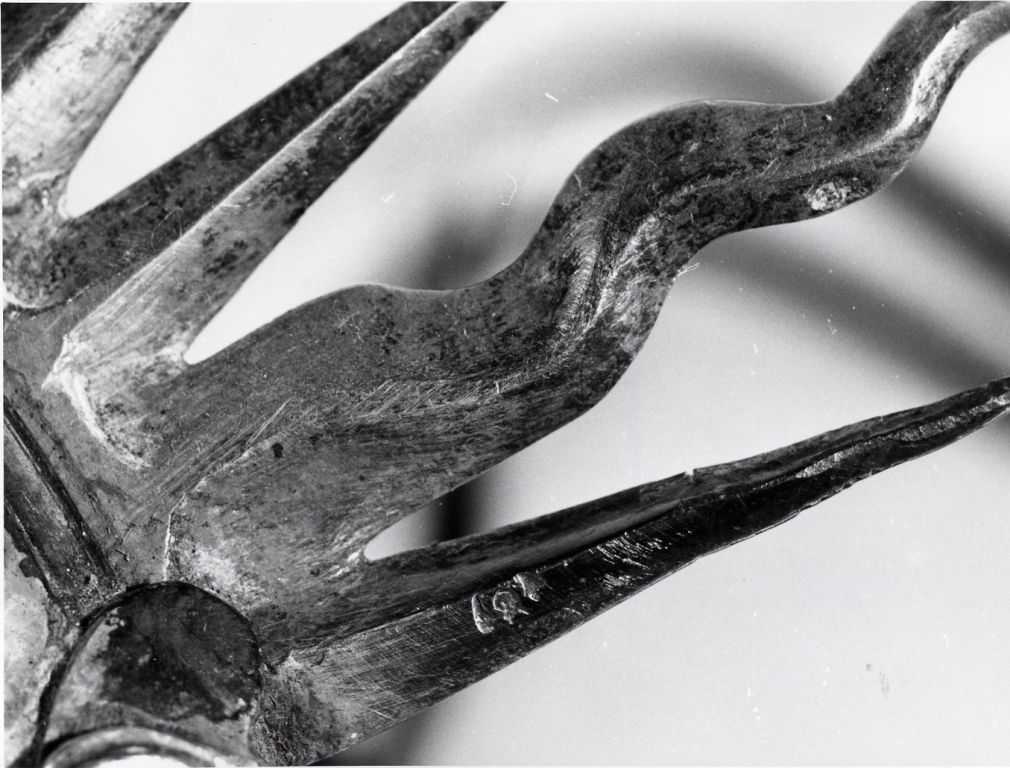 cherubino (ostensorio - a raggiera) - bottega romana (sec. XVII)